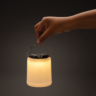 Logotrade promotional items photo of: Limio RCS recycled plastic portable re-chargeable table lamp