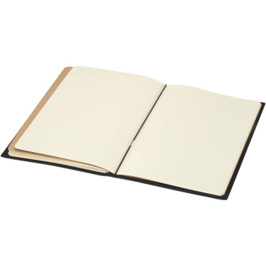 Logo trade promotional products picture of: Slyk A5 refillable notebook with two cahiers