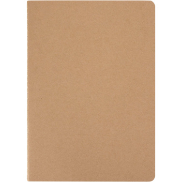 Logotrade advertising product image of: Slyk A5 kraft cahier notebook with dotted pages