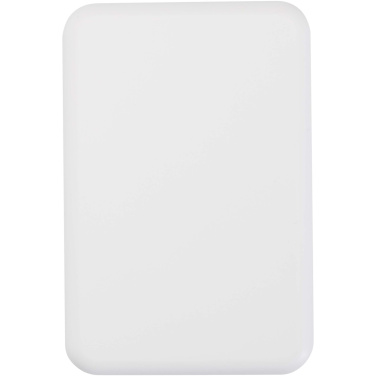 Logo trade advertising products image of: Acrab 5000 mAh 15W magnetic wireless power bank with 20W PD - made from recycled plastic