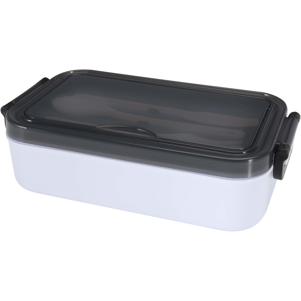Logotrade corporate gift image of: Snappy lunch box and cutlery set