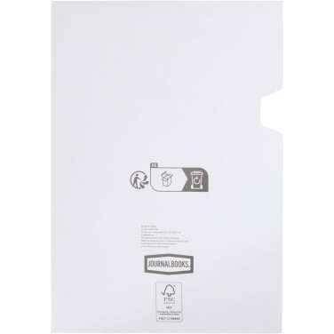 Logo trade promotional giveaways image of: Alder A5 hard cover notebook