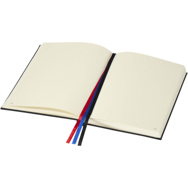 Logo trade promotional merchandise photo of: Alder A5 hard cover notebook