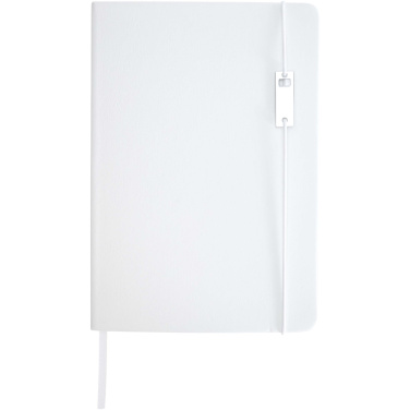 Logo trade promotional items picture of: Legato Elegance A5 hard cover notebook and rollerball pen set