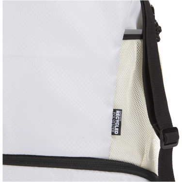 Logo trade promotional giveaways picture of: Nomad GRS recycled sports drawstring bag with bottom compartment 18L