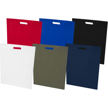 Logotrade promotional merchandise image of: EcoSeal GRS recycled nonwoven tote bag 5L