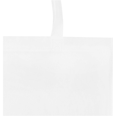 Logo trade advertising products picture of: EcoSeal GRS recycled nonwoven convention tote bag 6L