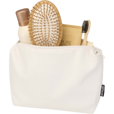 Logo trade business gifts image of: Trip Aware™ recycled travel toiletry pouch 2L
