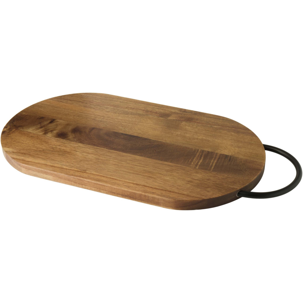 Logo trade promotional item photo of: Julienne acacia wood chopping board with handle