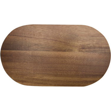 Logo trade promotional items image of: Edge acacia wood serving tray