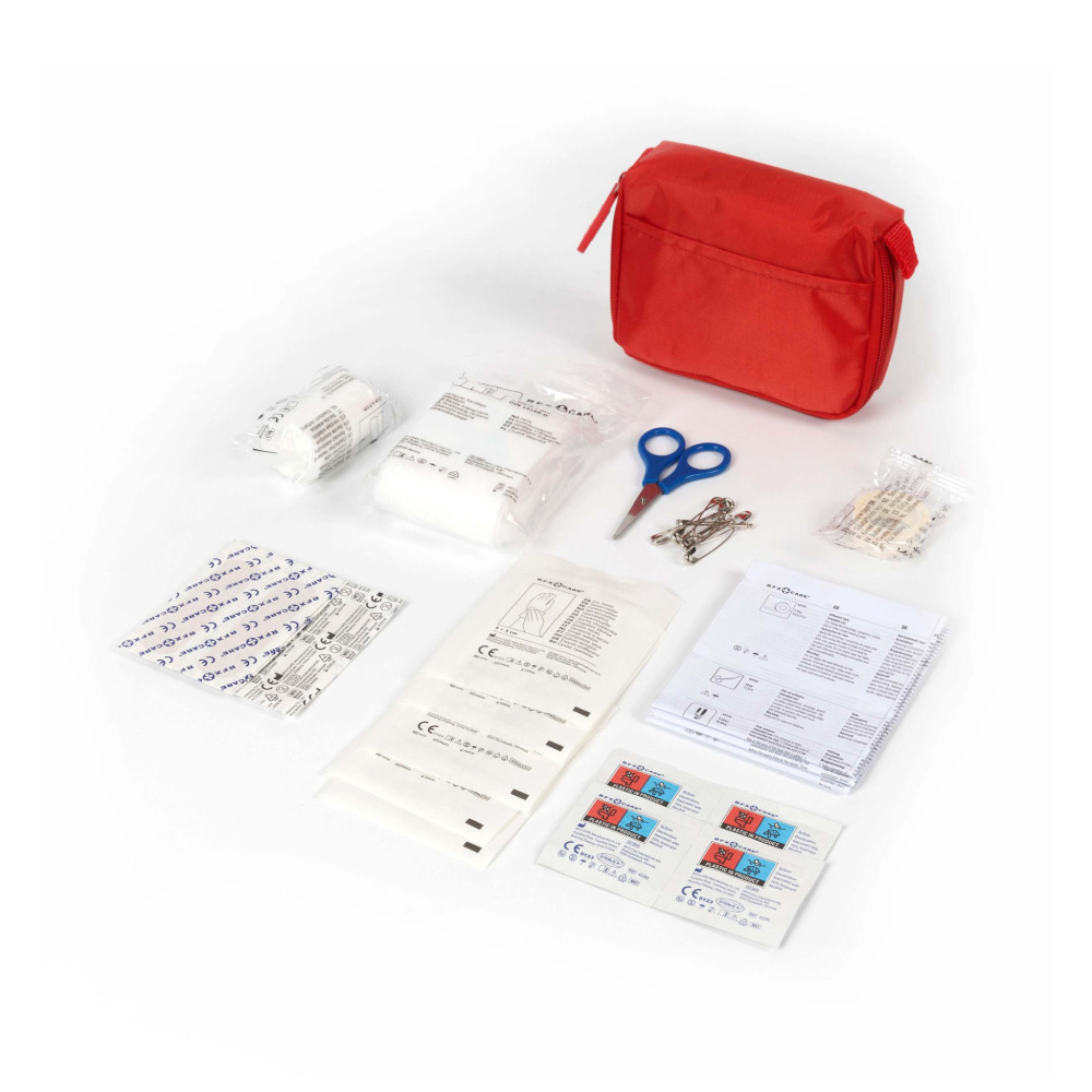 Logo trade advertising products image of: Basic 31-piece First Aid kit