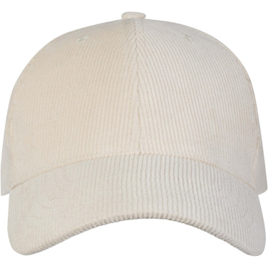 Logotrade advertising product image of: Hutton 6 panel recycled corduroy cap