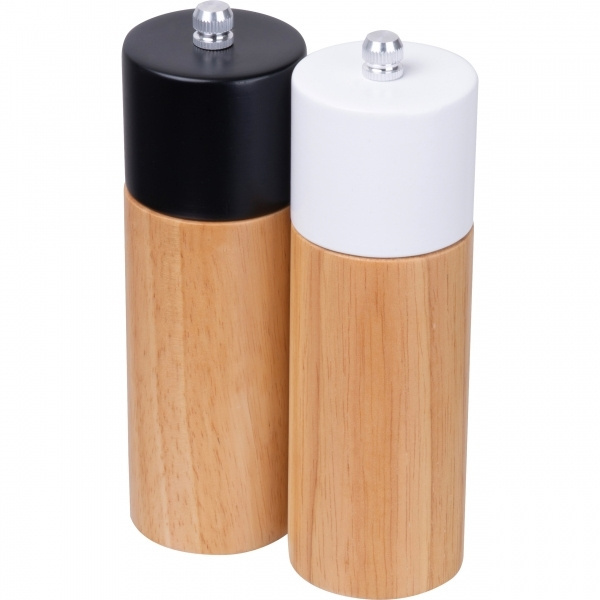 Logotrade corporate gift picture of: Salt & pepper mill set DAKAR