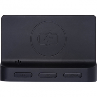 Logo trade advertising products picture of: Alarm Clock and Wireless Charger ADELAIDE