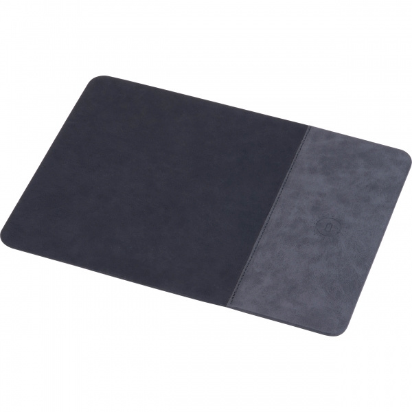 Logo trade corporate gift photo of: Mousepad with Wireless Charging ROTHERHAM
