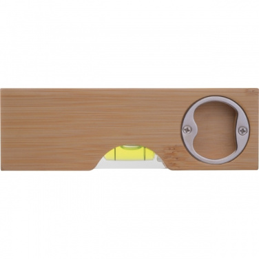Logo trade promotional items image of: Spirit Level with Bottle Opener FLORIDA