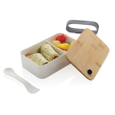 Logo trade promotional giveaways picture of: RCS RPP lunchbox with bamboo lid