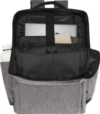 Logotrade promotional giveaway picture of: Libra 15” GRS recycled laptop backpack 15L