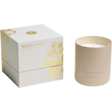 Logo trade promotional items image of: Wellmark scented candle