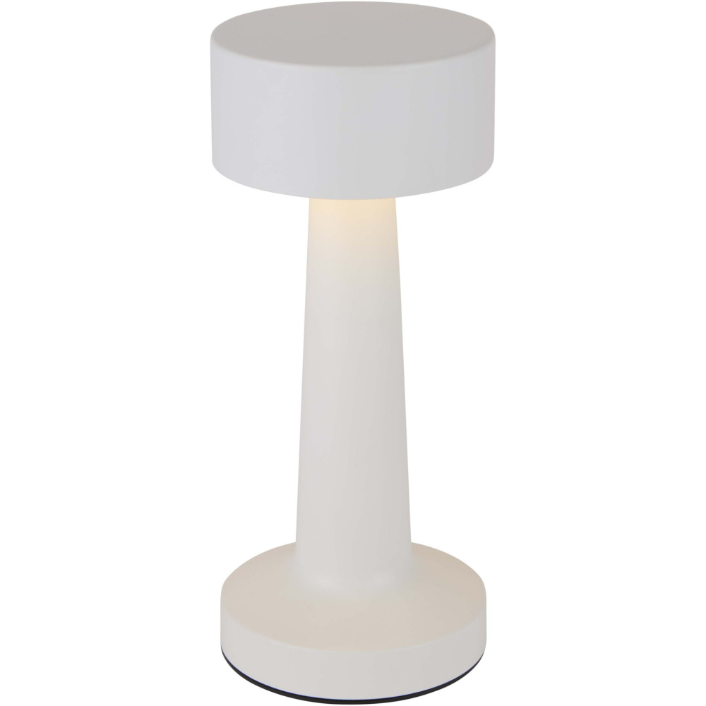Logo trade promotional items picture of: Aludra rechargeable dimmable table lamp with 3 light modes