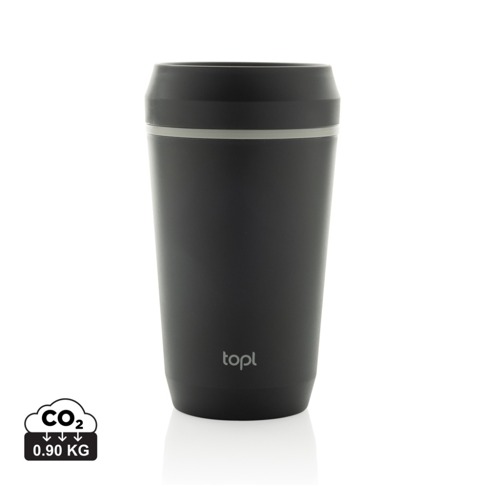 Logotrade promotional items photo of: Topl Recycled Plastic To Go Tumbler Patented 360 Lid 354ml