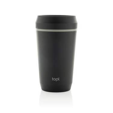 Logo trade promotional merchandise picture of: Topl Recycled Plastic To Go Tumbler Patented 360 Lid 354ml