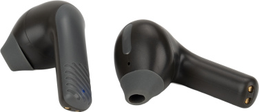 Logotrade promotional giveaway image of: Bluetooth Speaker HF01 with Built-in Earbuds 2 in 1