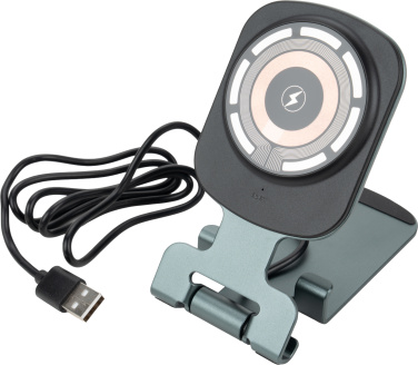 Logotrade promotional merchandise photo of: Phone holder with wireless charger