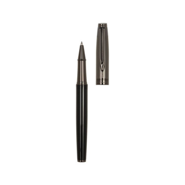 Logo trade promotional merchandise image of: Metal rollerball pen ODETTE Pierre Cardin