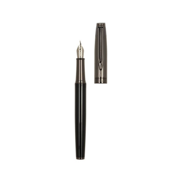 Logo trade promotional gifts image of: Writing set with ballpoint pen and fountain pen ODETTE Pierre Cardin