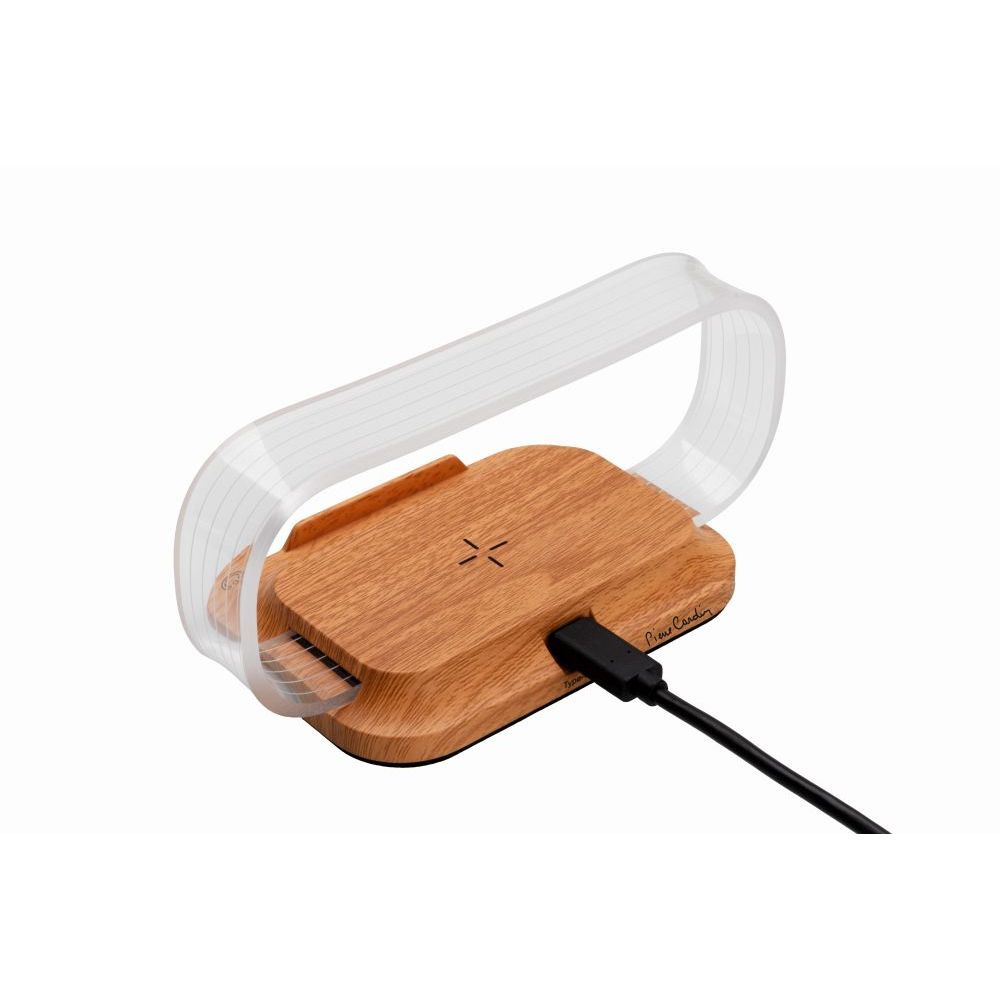 Logotrade promotional gift picture of: Phone stand with wireless charger JEROME Pierre Cardin