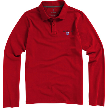 Logotrade business gift image of: Oakville long sleeve men's polo