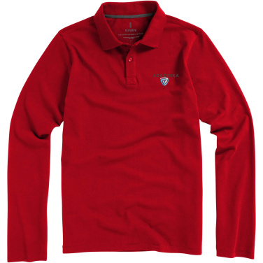 Logotrade promotional product image of: Oakville long sleeve men's polo
