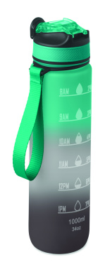 Logo trade advertising product photo of: Sports water bottle RPET 1L