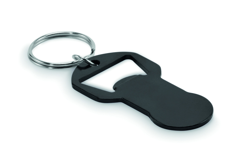 Logo trade corporate gifts picture of: Recycled aluminium bottle opener