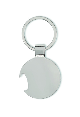 Logo trade corporate gift photo of: Football keyring with opener