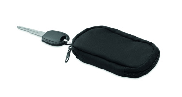 Logo trade business gifts image of: Key case in 300D RPET