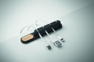 Logo trade advertising products picture of: Silicone cable organiser