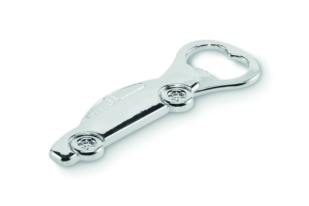 Logo trade promotional gift photo of: Car shape bottle opener