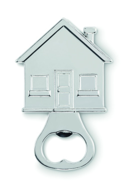 Logo trade corporate gifts picture of: House shape bottle opener