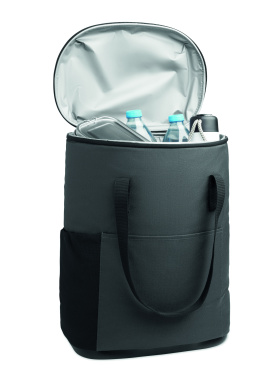 Logo trade promotional product photo of: Cooler rucksack 600D RPET