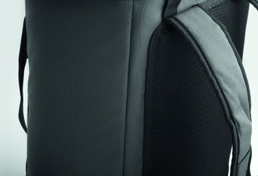 Logo trade promotional giveaways image of: Cooler rucksack 600D RPET