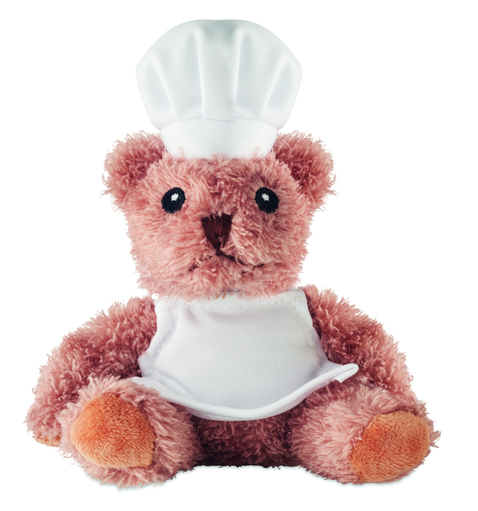 Logotrade promotional gifts photo of: Teddy bear plush chef