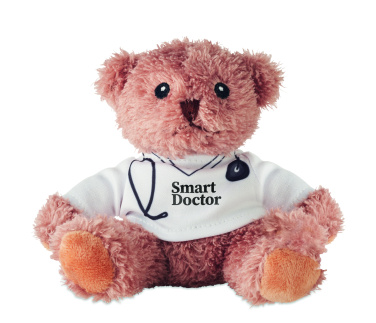 Logo trade promotional merchandise picture of: Teddy bear plush doctor