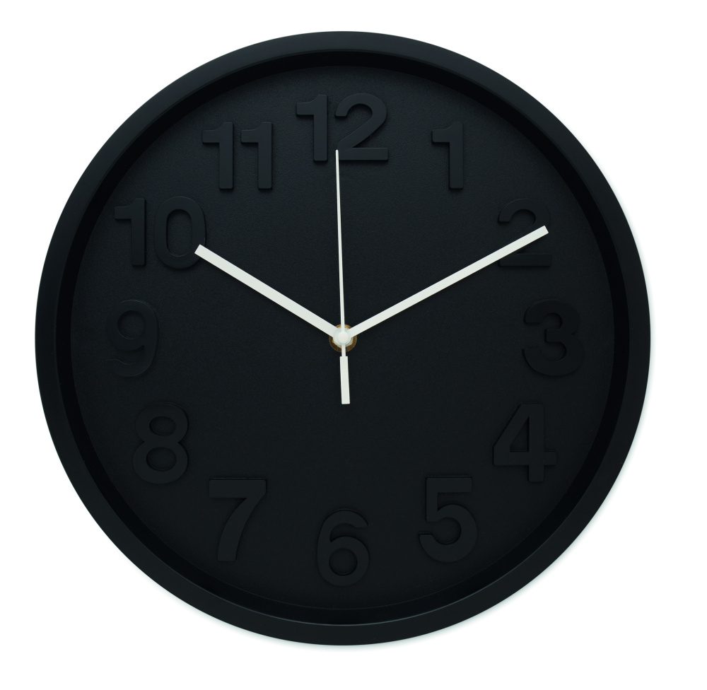 Logo trade promotional product photo of: Wall clock in PP