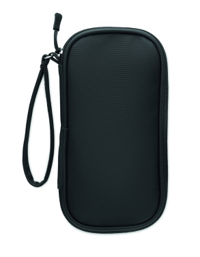 Logo trade promotional item photo of: Tech organiser pouch 600D RPET