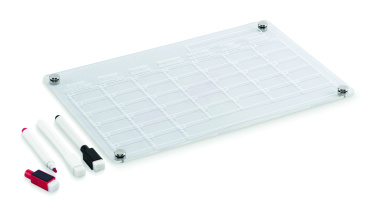 Logo trade advertising products picture of: Magnetic acrylic planner