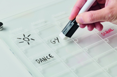 Logotrade business gifts photo of: Magnetic acrylic planner