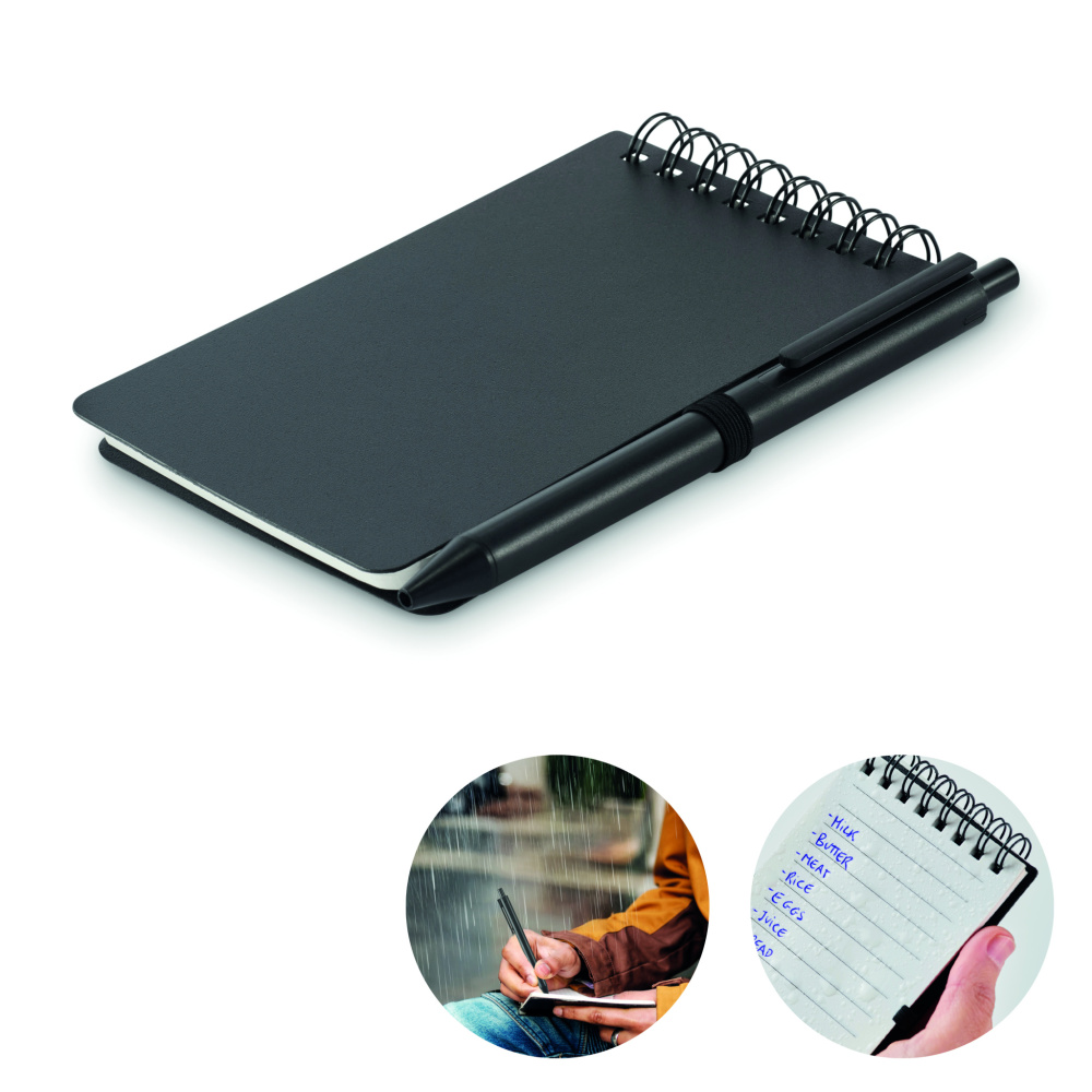 Logotrade advertising products photo of: Water repellent notepad