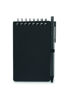 Logo trade promotional giveaways image of: Water repellent notepad